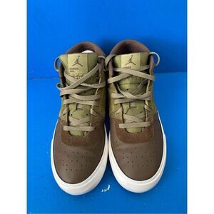 Nike Air Jordan Mid Pilgrims In Light Olive And White Colorway DA 8026-331 size1